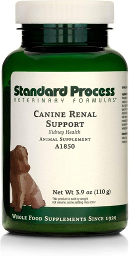 [BRSWIZ36DMBB4CDM] Standard Process Canine Renal Support - Dog Supplement for Kidney, Liver & Heart Health - Animal Supplement for Your Dog's Health - 3.9 oz (70 Servings)