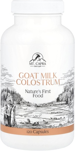 [BRSWIY3QB4OW2FI5] Capra Colostrum - 120 Capsules per Mt. Capra