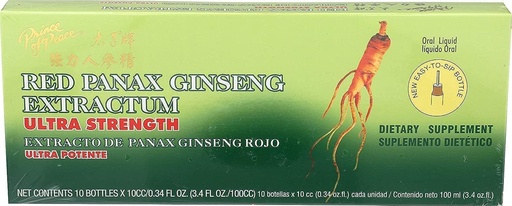 [BRSWIYAFBYGGEGTE] Ultra Strength Red Panax Ginseng Extract - Prince of Peace, 30 btl, 10cc each, Pack of 3