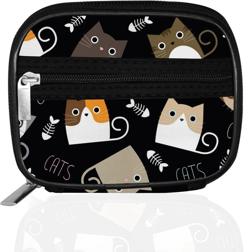 [BRSW2AYQB5YQGALP] Serfeymi Weekly Travel Pill Organizer Pill Case for Purse with Removable 7 Day Pill Box, Fashionable Travel Medicine Organizer Pill Container for Medicine, Vitamin, Supplement - Black 03