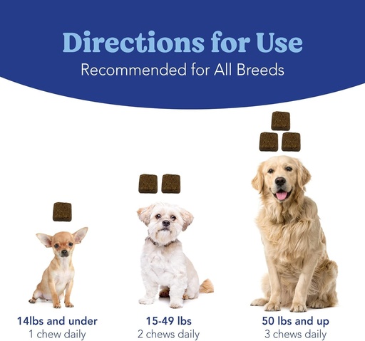 [BRSROCQ3CIGWGALA] ANGELS' EYES Natural Tear Tight Prevention Soft Chews for Dogs.