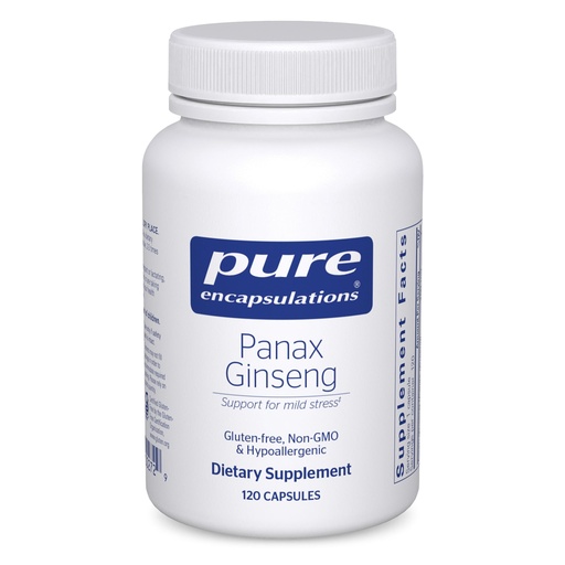 [BRSWIY37CEDQY236] Pure Encapsulations Panax Ginseng | Hypoallergenic Supplement Helps the Body Adapt to Occasional Physical Stress* | 120 Capsules