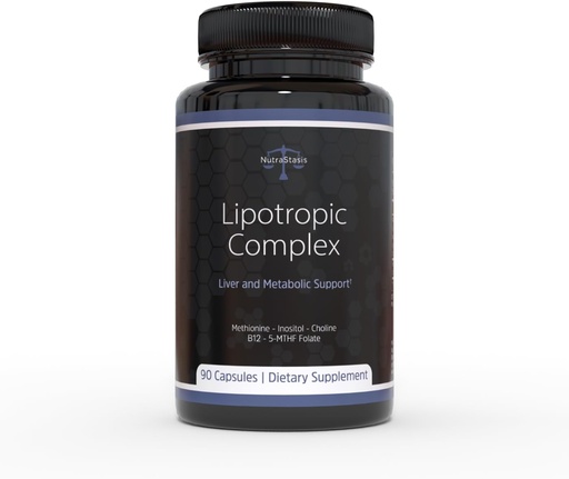 [BRSROCAOBABRY335] Lipotropic Complex MIC B12 - Methylated B12, B9, Inositol Choline Methionine - Liver Support & Detox, Metabolism Support, Weight Loss, Hormone Balance