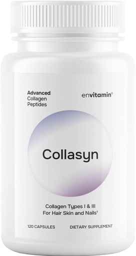 [BRSRMCYCAACAEYDU] Collasyn Advanced Collagen Peptides Capsules, 120 Count