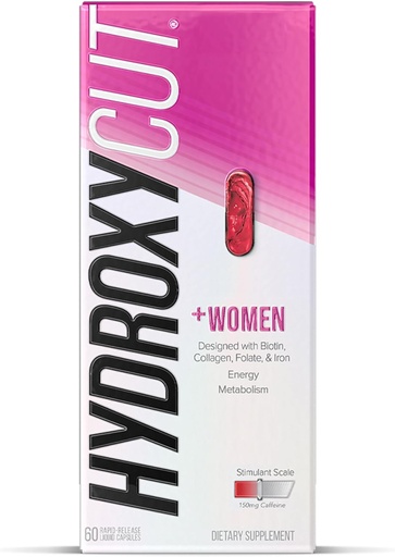 [BRSWGZYPCUBWO2DL] Hydroxycut + women - 60 快速释放液体卡普尔 - 包括Biotin,Collagen,Folate & Iron