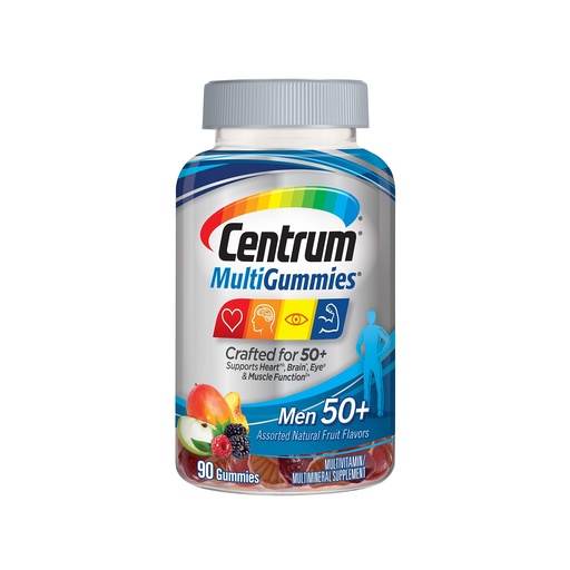[BRSWGHA6AAIBS3TZ] Centrum MultiGummies Gummy Multivitamin For Women 50 Plus, With Vitamin D3, B6 And B12, Multivitamin/Multimineral Supplement - 90 Count