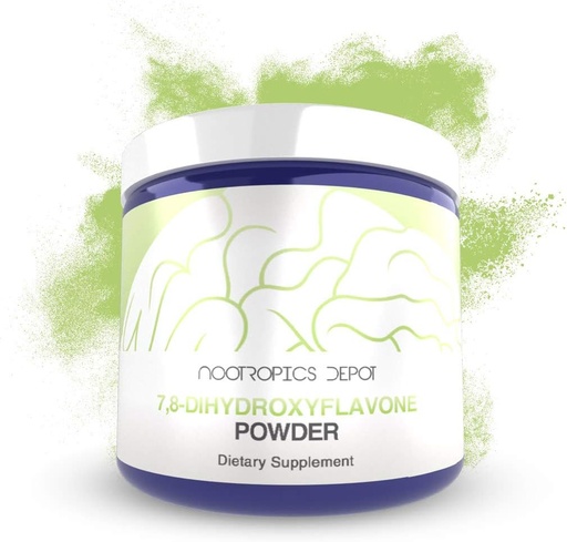 [BRSWGFAQCV7AYFYZ] 7,8-Dihydroxyflavone Powder | 5 Grammi | 7,8 DHF