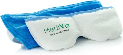 [BRSWGH34AEJQMCY7] Warm Compress Eye Mask - Moist Heat Compress for Irritated Eyes and Eyelid Lumps and Bumps
