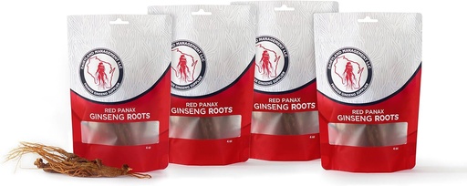 [BRSROYAYCMNQA2DL] Dairyland Management LLC 16 oz Pack of Korean Panax Ginseng Root - Authentic Panax Ginseng - Non-GMO, Gluten Free Ginseng Root - Use Ginseng in Soup, Tea, Congee