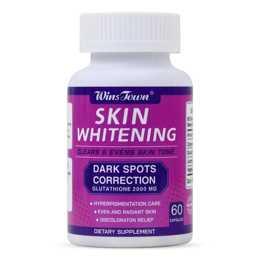 [BRSROGD7BMAQEGT3] AIHIYO Skin Whitening Capsule, Clears & Evens Skin Tone, Dark Spots Correction, 60 Count
