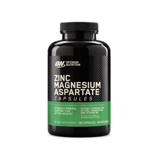 [BRSWIYQOBIMAO2I7] Optimum Nutrition Muscle Recovery and Endurance Supplement for Men and Women, Zinc and Magnesium Supplement, 180 Count