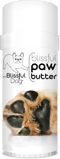 [BRSWKHQRBZ4AEFDY] The Blissful Dog Paw Butter, Moisturizer for Dry Paw Pads, Softens and Protects a Rough Paw in Winter, Versatile, Lick-Safe Dog Paw Pad Balm, 3 oz.