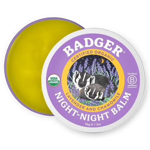 [BRSWIYQ7O4IBCF3U] Badger Night Night Balm - 2 oz Tin