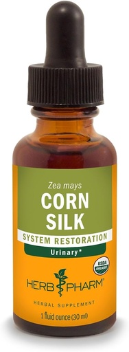 [BRSWIYTYOZYW2CA3] Herb Pharm Certified Organic Corn Silk Liquid Extract for Urinary System Support - 4 Ounce