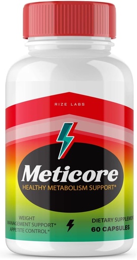 [BRSROGQ5OYCAECDH] rize labs - Meticore Weight Loss Supplement, Total Body Wellness Capsules, Used to Unlock The Path to a Healthier Living, for a Leaner Figure (60 Capsules)