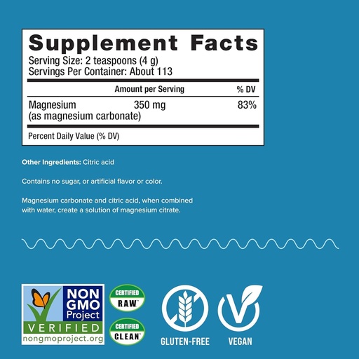 [BRSRMHAOBUIQIDLG] Naturala Naturala Magnesium Calm (2 botila 16 Ounce)