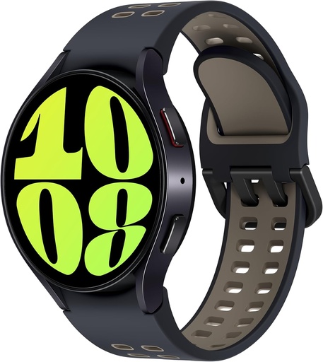 [BRSROFL6AAFQMGQV] Samsung Galaxy Watch 6 Bespoke Edition 44mm Exclusive Bluetooth Smartwatch, Health, Fitness, Sleep Tracker, Heart Rate Monitor, Sapphire Crystal Glass, US Version Graphite Extreme Sport Band, Etoupe