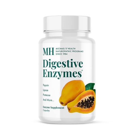 [BRSWIYTQCEEB6EY5] Michael's Health Naturopathic Programs Digestive Enzymes - 180 Capsules - Assists in Digesting Protein, Fats, Starch, Dairy & Carbohydrates - 60 Servings