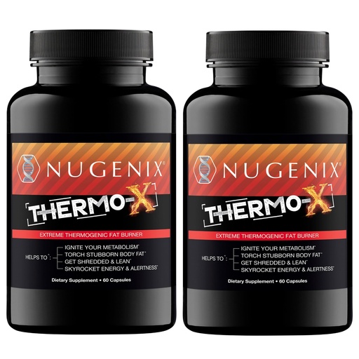 [BRSRAHD3OVYRUDL2] Nugenix Thermo-X: Thermogenic Fat Burner Supplement for Men, Extreme Metabolic Accelerator, 120 Count
