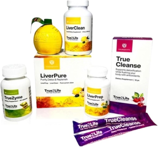 [BRSWIZIRO4PBQG32] Youngevity 30 Day Detox - Liver, Gut, Digestion Ultimate Detox - 30+ Fruits, Herbs, and Proprietary cofactors - Complete Natural Cleanse - Easy, Fast detoxification + Replenish (30 Day Supply)