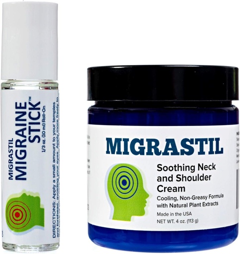 [BRSW2YYNAB5QE2DL] Migrastil Migraine Stick and Soothing Neck & Shoulder Cream