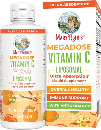 [BRSWYFARDJ7WC3I7] MaryRuth Organics Liposomal Vitamin C 