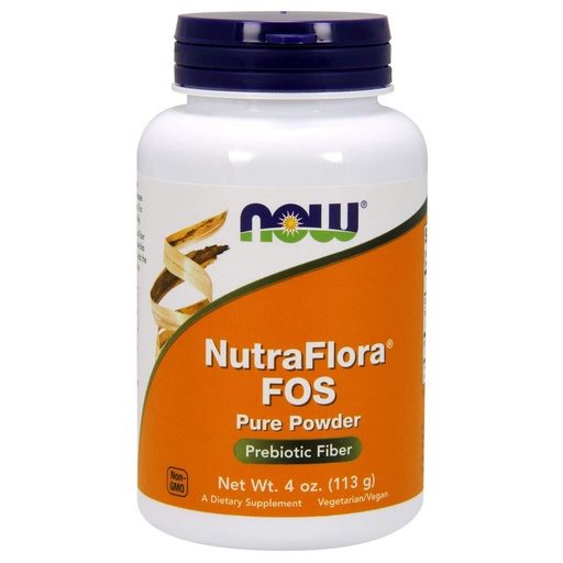 [BRSWIYYPOMNWEDL2] NOW Nutra Flora Fos, 4-Ounces (Pack of 2)