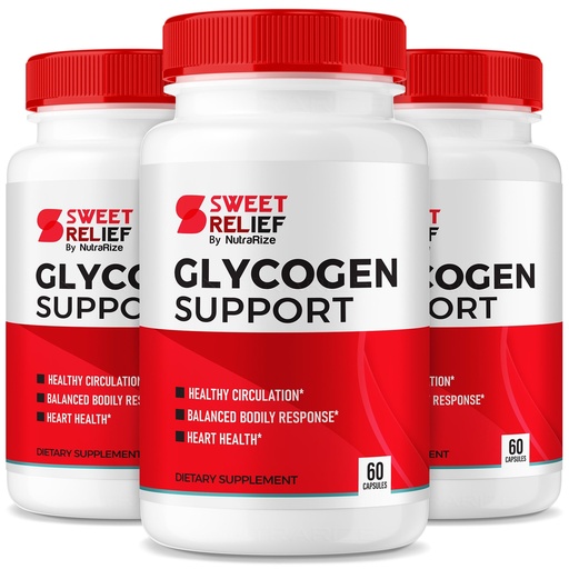 [BRSRAYL7CIBAGCDB] NutraRize (Pack of 3 Sweet Relief Glycogen Support - Blood Vessel Cleaner, Capsules, Advanced Formula for Overall Wellness, Reviews (180 Capsules)