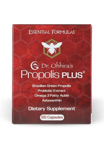[BRSWIYINOEFRKADA] Dr. Ohhira's Propolis Plus with Brazilian Green Propolis, 120 Capsules