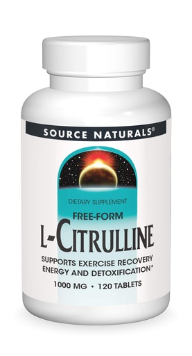 [BRSWIY35AQJRWF32] Source Naturals L-Citrulline 1000mg - Nitric Oxcide Booster - 120 Tablets