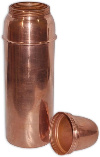 [BRSWKHD2DMGWEDDE] Copper Bottle with Lid for Health Benefits