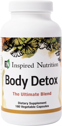 [BRSW2BA7AF7WY3TX] Body Detox - Detox and Liver Support - 180 Capsules
