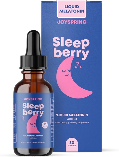 [BRSRAFQ6OECA4FA7] JoySpring SleepBerry Liquid Melatonin и Genius выпускают Smartberry Vanilla для детей