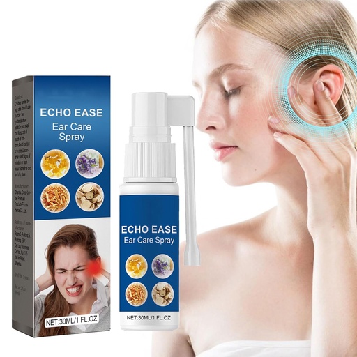 [BRSROCDQAUCAMDI4] GERRIT Echo Ease Tinnitus Inhaler, Tinitus Relief Sprej pre zvonenie uší zariadenie, Echo Ease Tinnitus Relief Spray (1PCS)