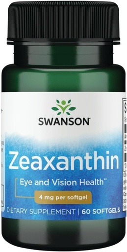 [BRSWIY36BR5AKFD2] Swanson Zeaxanthin 4 Milligrams 60 Sgels