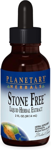 [BRSWK2YACQIGCGA3] Planetary Herbals Stone Free Liquid Extract Supplement - 4 oz