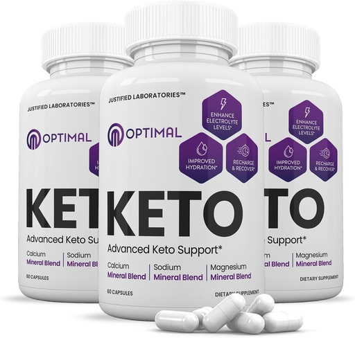 [BRSROBD5BV7GE3D4] Justified Laboratories (3 Pack Optinal Max Keto Pills 1275MG New & Improved Formula Contains Apple Cider Vinegar Extra Virgin Olive Oil Powder Green Tea Leaf 180 Capsules