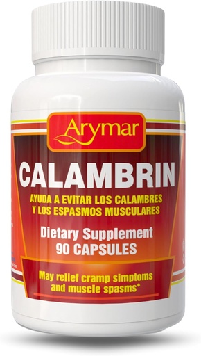 [BRSWKFY5BV6QOC3U] Arymar Calambrin, 90 Capsules - Nutritional Supplement for Muscle Health
