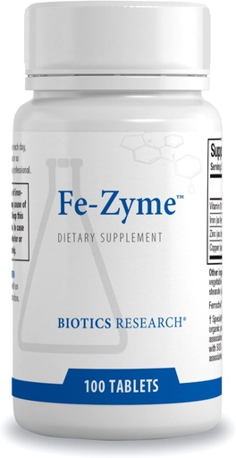 [BRSWGEI5CUAWG237] Nghiên cứu sinh học Fe-Zyme 25 triệugram Iron, thêm Zicc và đồng, hỗ trợ sản xuất hồng cầu, cấp năng lượng lành mạnh 100 bảng