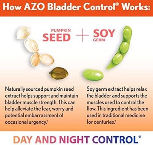 [BRSRMZIPCJ5BAYLK] AZO Cranberry Urinary Tract Health Dietary Supplement (100 Count) + Bladder Control with Go-Less Daily Supplement (72 Count)