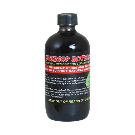 [BRSRAYL7OR5AYYDX] Generisches Soursop Bitters –8oz – Immununterstützung – Natürliche Bitter Soursop mit Botanischen Extrakten