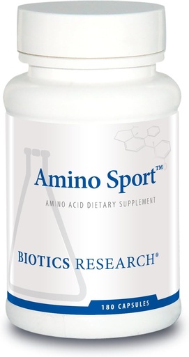 [BRSWGFACCEARE3TV] Nghiên cứu sinh học Amino Sport Broad Spectrum amino acids, Amino acids, BCAAA, Thể thao Phục hồi, hỗ trợ cơ bắp lỏng Mass 180 Capsules
