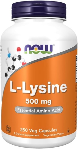 [BRSWIFICPIDBG2LG] Now Foods L-Lysine 500 Milligrams, 250 Tablets