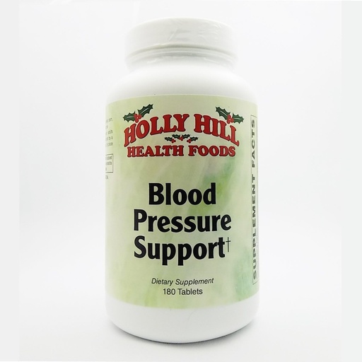 [BRSWKYQ4OJ4QEC3Y] Holly Hill Health Foods, Support Blood Pressure, Mineral and Herbal Support, 180 Tablets