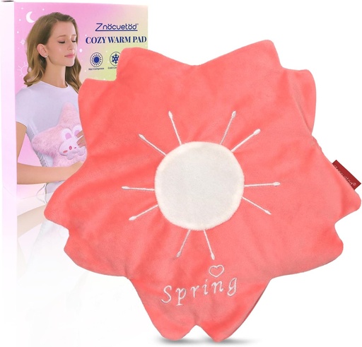 [BRSRAGILBB5WGET3] Microwavable Heating Pad for Period Cramps Pain Relief- Microwave Heating Pad for Women with Moist Heat Pack for Neck Shoulder Cute Soft Warm Compress Cozy Pad Plush Valentines Gifts for Girls