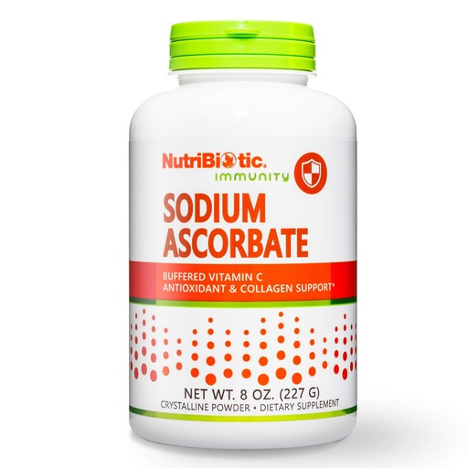 [BRSWIY36CV5WKA36] NutriBiotic - Sodium Ascorbate Buffered Vitamin C Powder, 8 Oz | Vegan, Non Acidic & Easier on Digestion Than Ascorbic Acid | Essential Immune Support & Antioxidant Supplement | Gluten & GMO Free