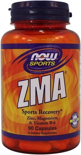 [BRSWIYT3PMDQOED4] Now Foods ZMA Sports Recovery - 90 Capsules (Pack of 2)