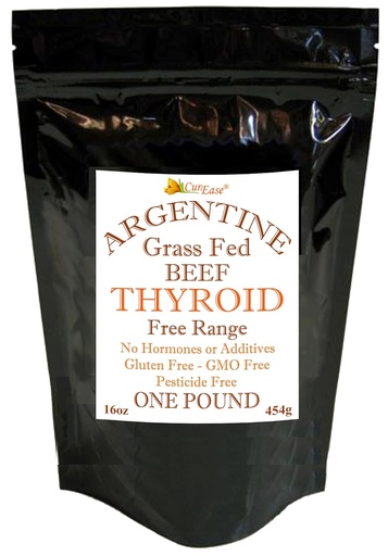 [BRSRMZIRCQCQIDY4] CurEase Beef Tiroidar Powder - Argentinian Grass Fed & Finisate (16oz) Lire 1lb 908 Serviri
