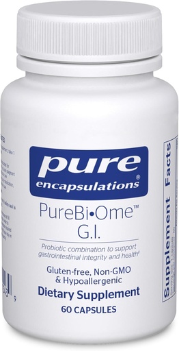 [BRSWIH3YCRYAE2AZ] Pure Encapsulations PureBi •Ome G.I. | G.I. Comfort və Sağlamlıq üçün hipoallergenik Multi Strain Probiyotik Çıxış