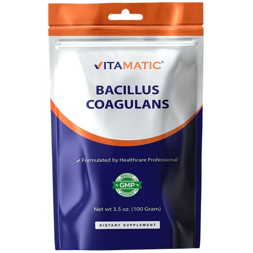[BRSRAYIDO5YWCFY7] Vitamatic Bacillus Coagulans Probiotic Powder - Digestive Health Support - 100 Gram (3.5 OZ) - 100 Servings
